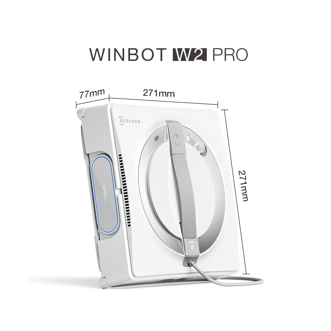 Ecovacs Elektro-Kleingeräte Haushaltsgeräte Fensterreiniger WINBOT W2 PRO Weiß