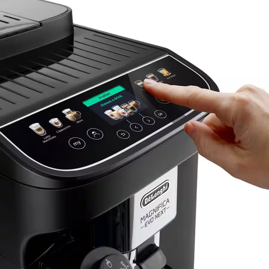 DeLonghi Elektro-Kleingeräte Kaffeezubereitung Espressomaschinen ECAM 310.60.B Magnifica Evo Next Schwarz