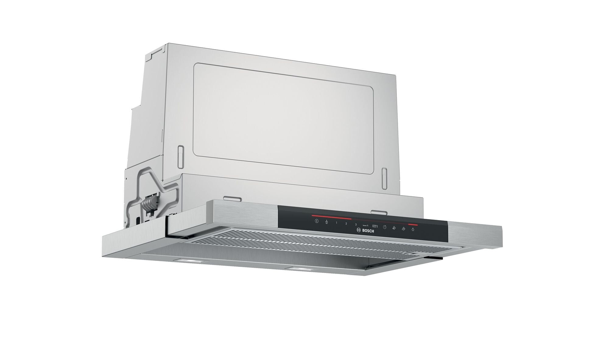 Bosch Serie 8 DFS067K51 Dunstabzugshaube Halb eingebaut (Pullout) Edelstahl 717 m³/h