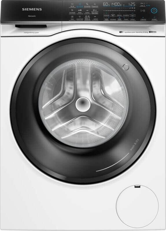 Siemens iQ700 WN54C2A40 Waschtrockner Freistehend Frontlader Weiß