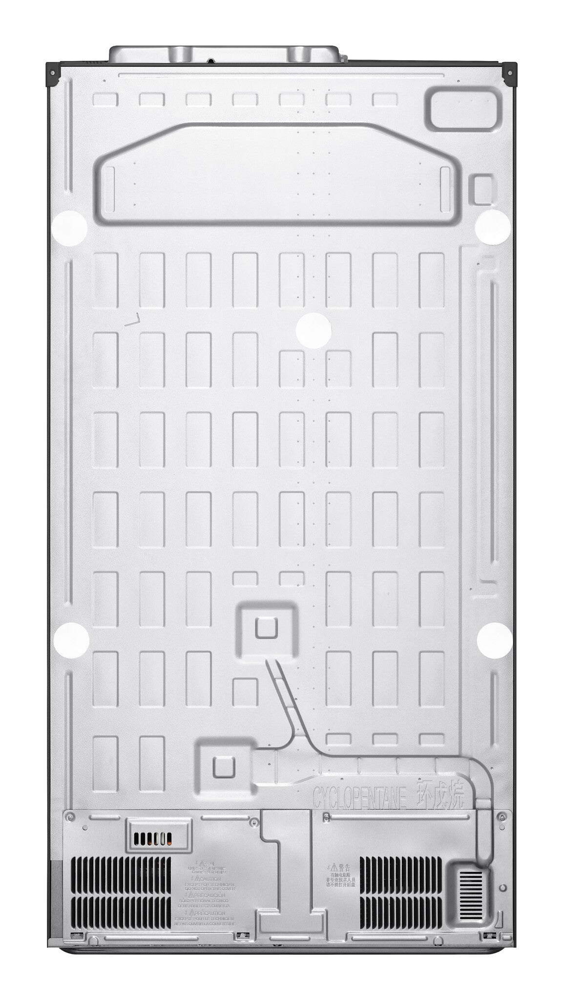 LG GSXV90MCDE Side-by-Side Kühlkombination Freistehend 635 l Schwarz