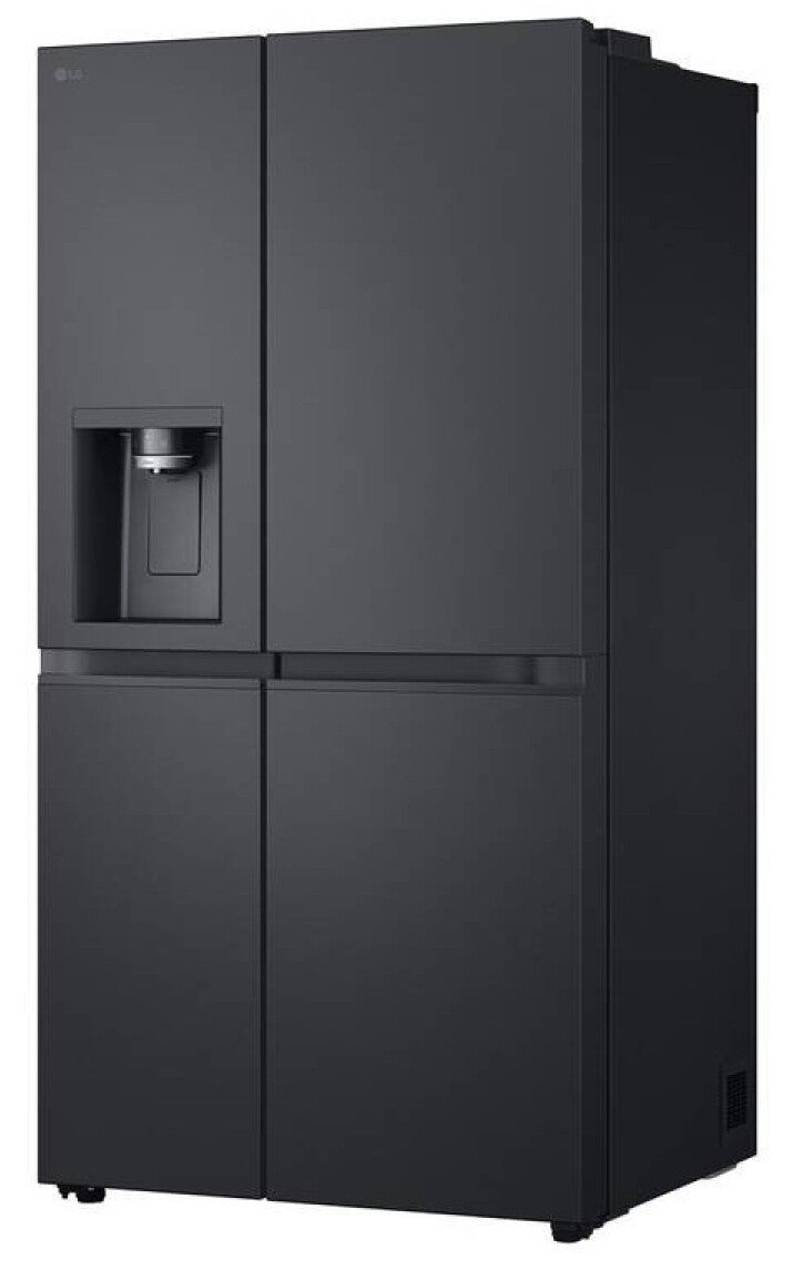 LG GSLE91EVAC Side-by-Side Kühlkombination Freistehend 628 l Schwarz