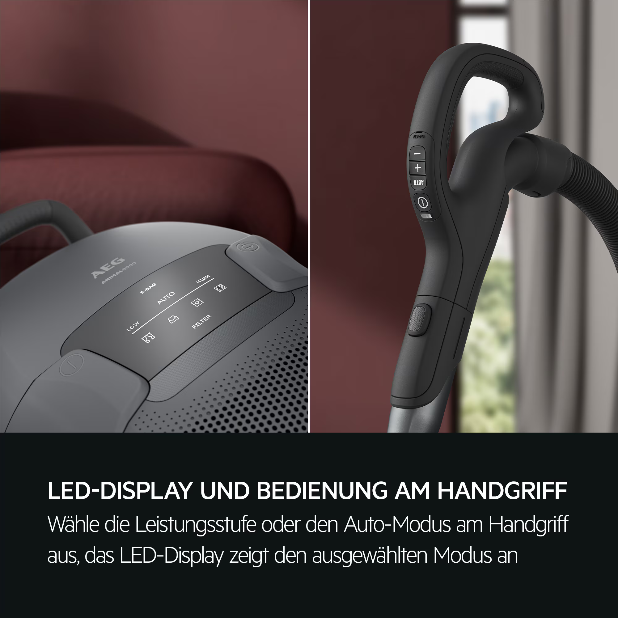 Elektro-Kleingeräte Haushaltsgeräte Staubsauger AB81A2DG Dark Grey