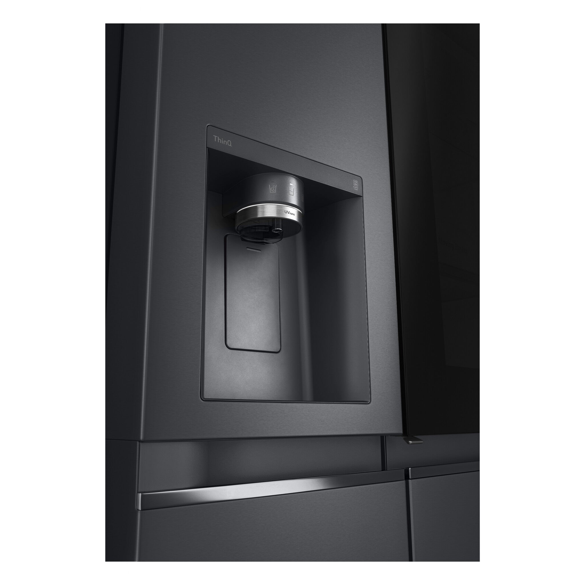LG GSXV90MCDE Side-by-Side Kühlkombination Freistehend 635 l Schwarz