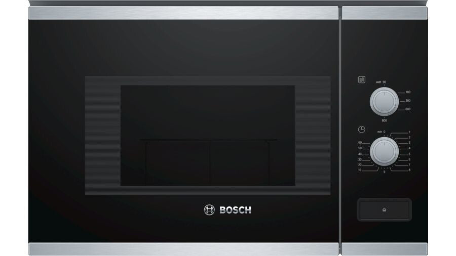 Bosch BFL520MS0 Mikrowelle Schwarz, Edelstahl Kombi-Mikrowelle Integriert 20 l 800 W