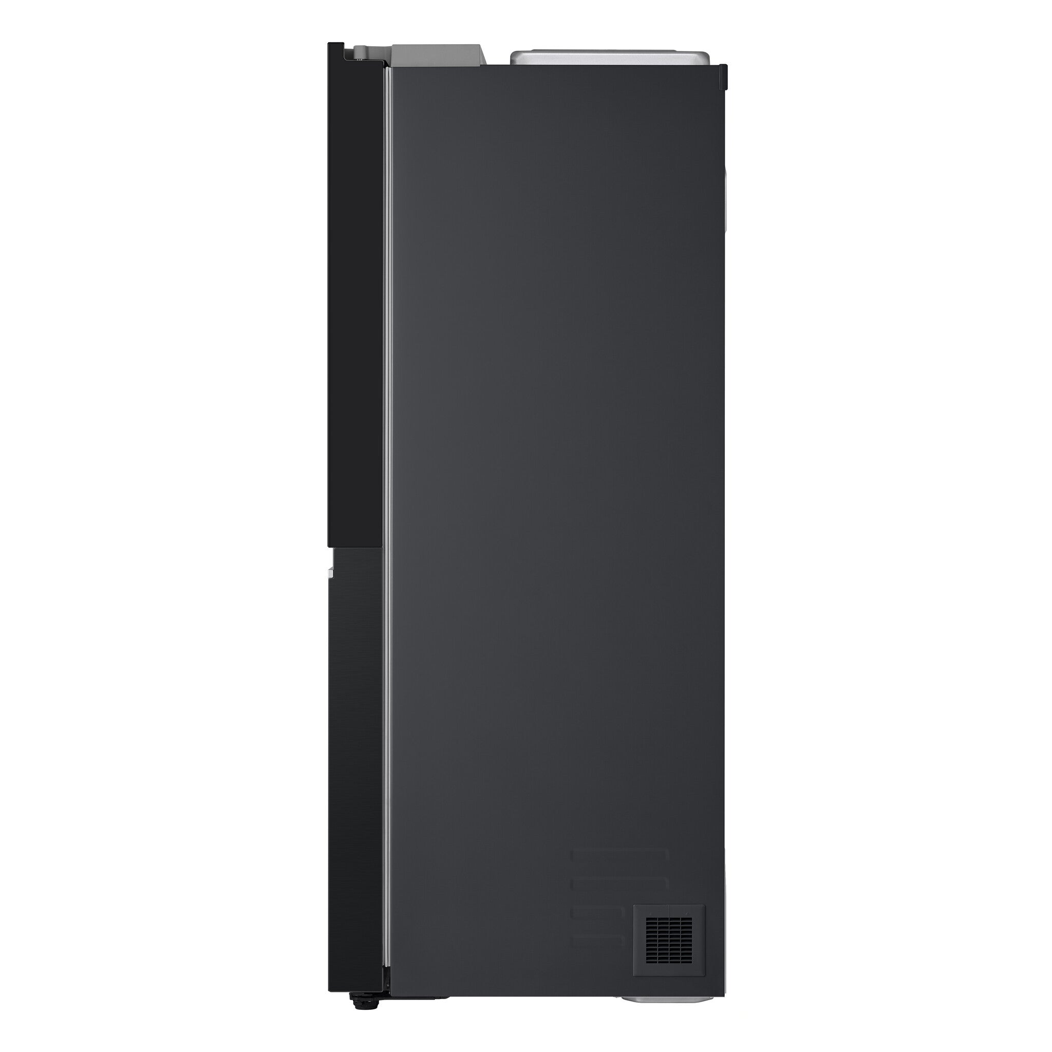 LG InstaView GSGV81EPLL Side-by-Side Kühlkombination Freistehend 635 l Schwarz