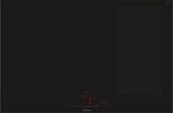Siemens iQ700 EX877HVC1E Kochfeld Schwarz Integriert 80 cm Zonen-Induktionskochfeld 5 Zone(n)