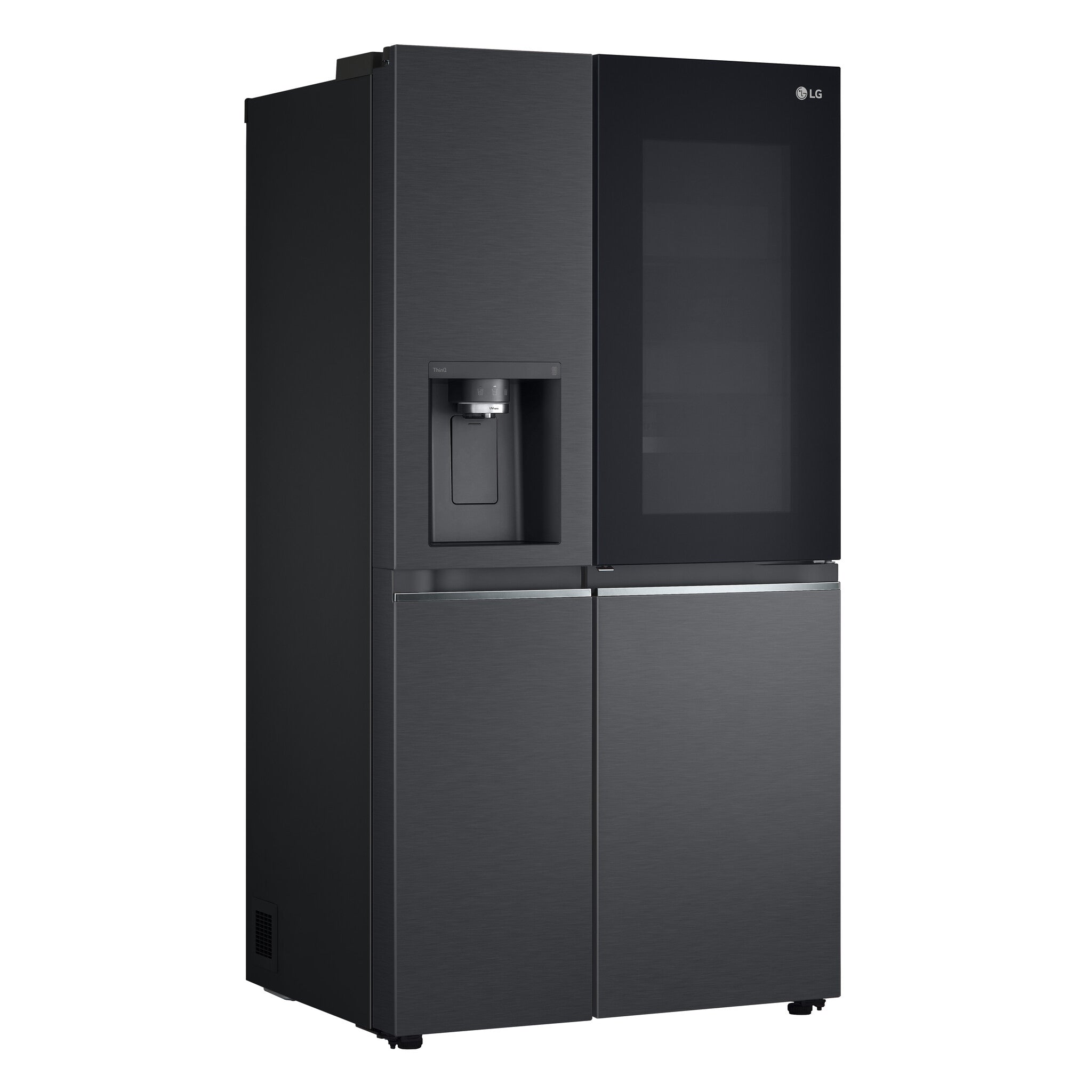 LG GSXV90MCDE Side-by-Side Kühlkombination Freistehend 635 l Schwarz