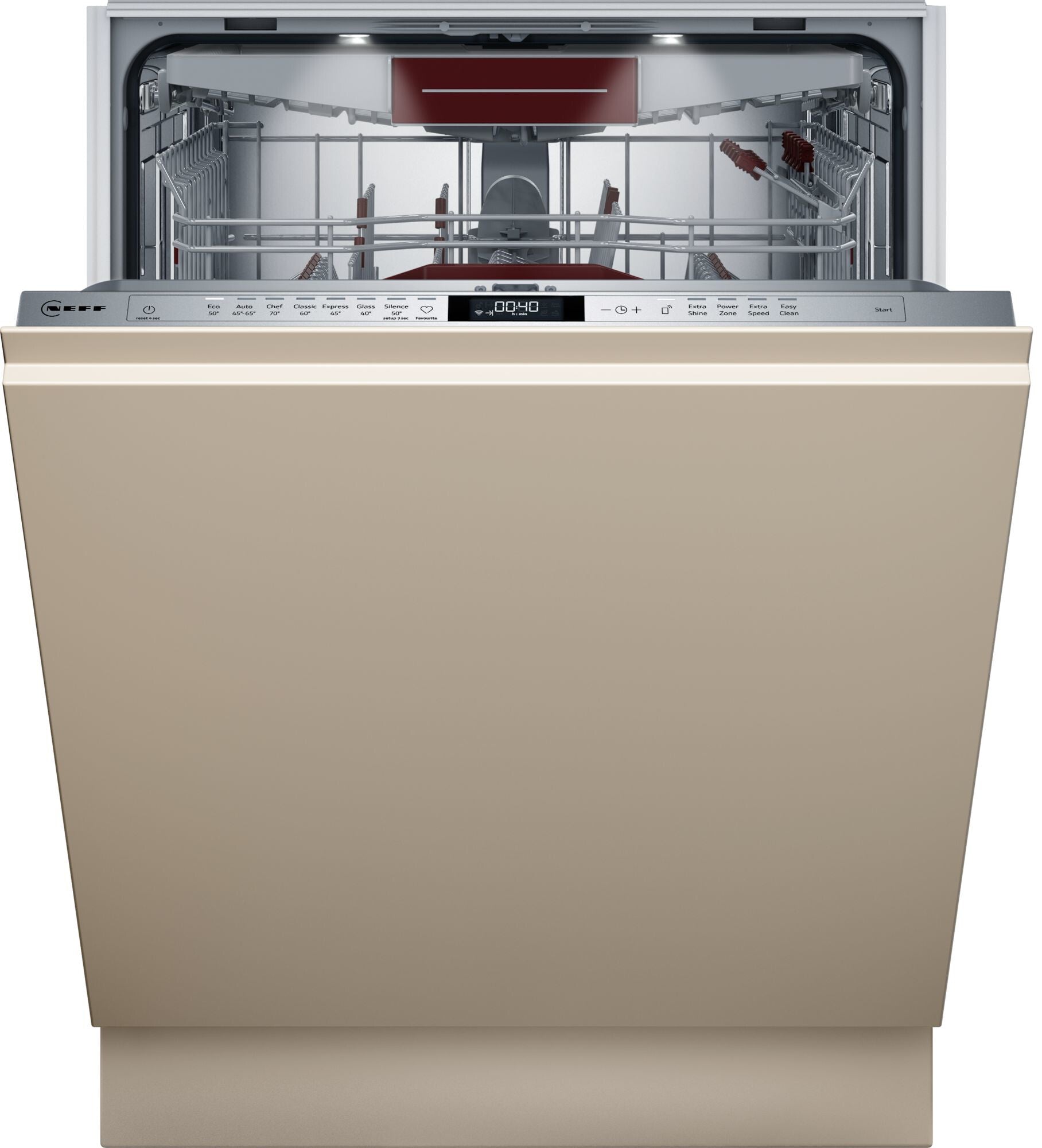 Neff S257ZCX01E Spülmaschine Voll integriert 14 Maßgedecke