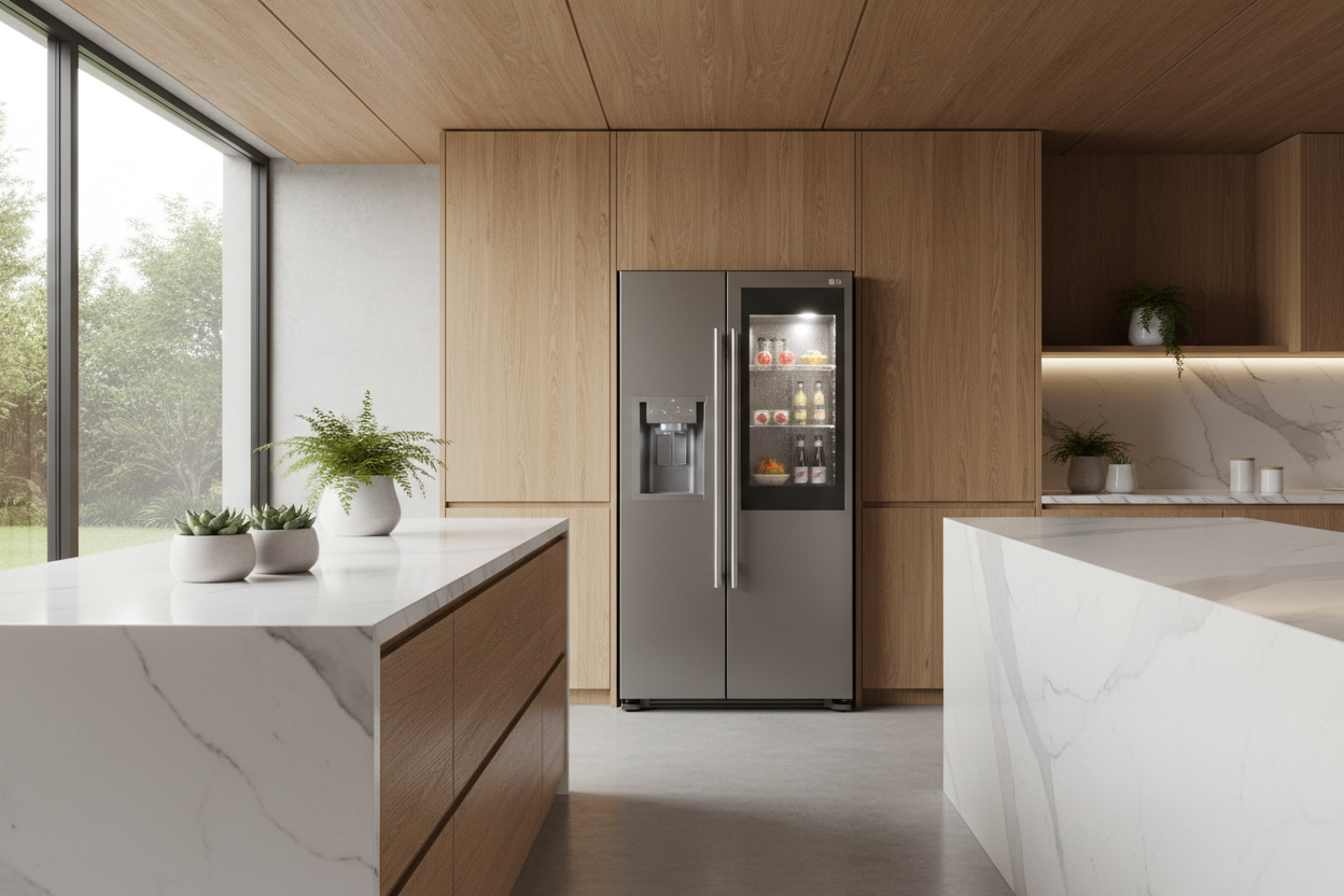 LG SLIM Multi-Door Refrigerator Lifestyle