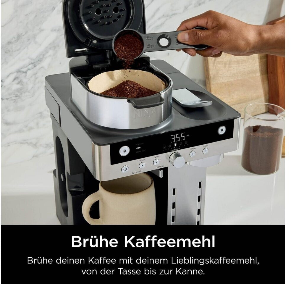 Ninja Elektro-Kleingeräte Kaffeezubereitung Kapselmaschinen CFN802EU Schwarz