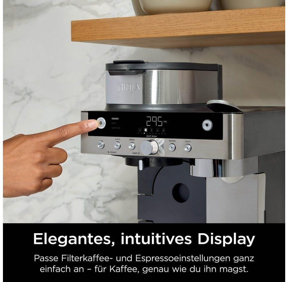 Ninja Elektro-Kleingeräte Kaffeezubereitung Kapselmaschinen CFN802EU Schwarz