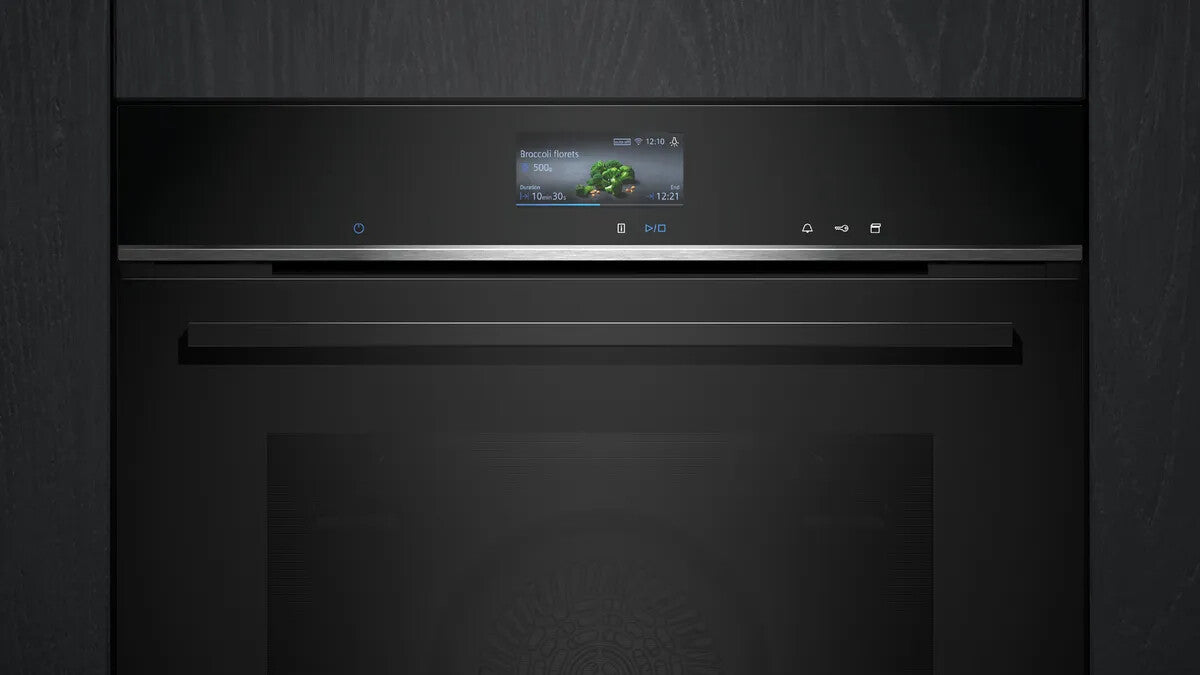 Siemens iQ700 HS736GDB1 Backofen 71 l 3600 W Schwarz