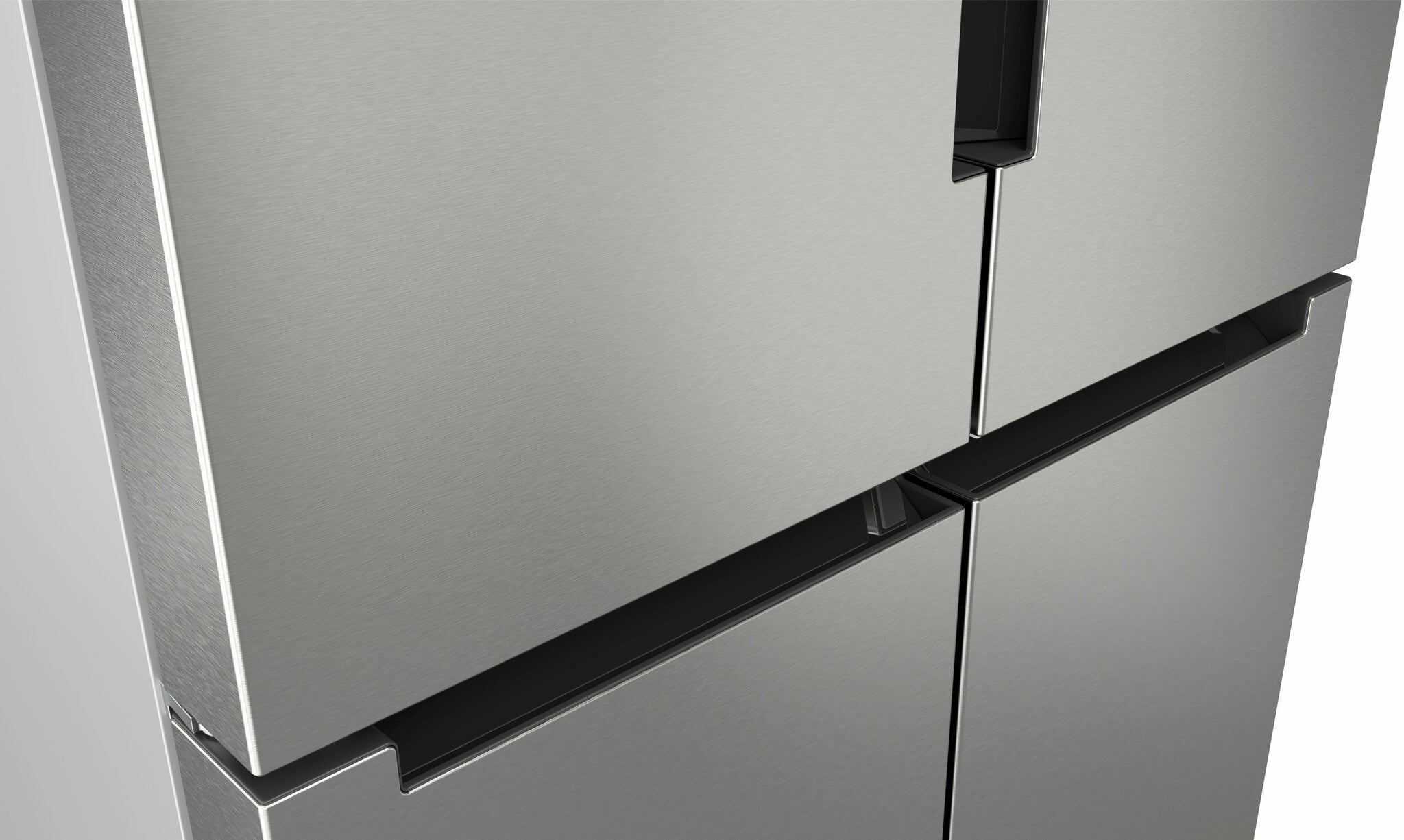 Bosch Serie 4 KFN96APEA Side-by-Side Kühlkombination Freistehend 605 l Edelstahl