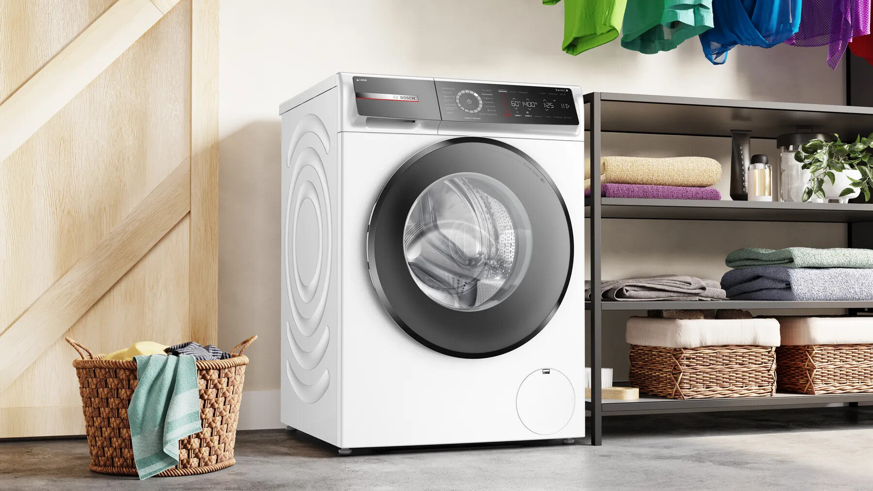 Bosch Serie 8 WGB244A40 washing machine Waschmaschine Frontlader 9 kg 1257 RPM Weiß