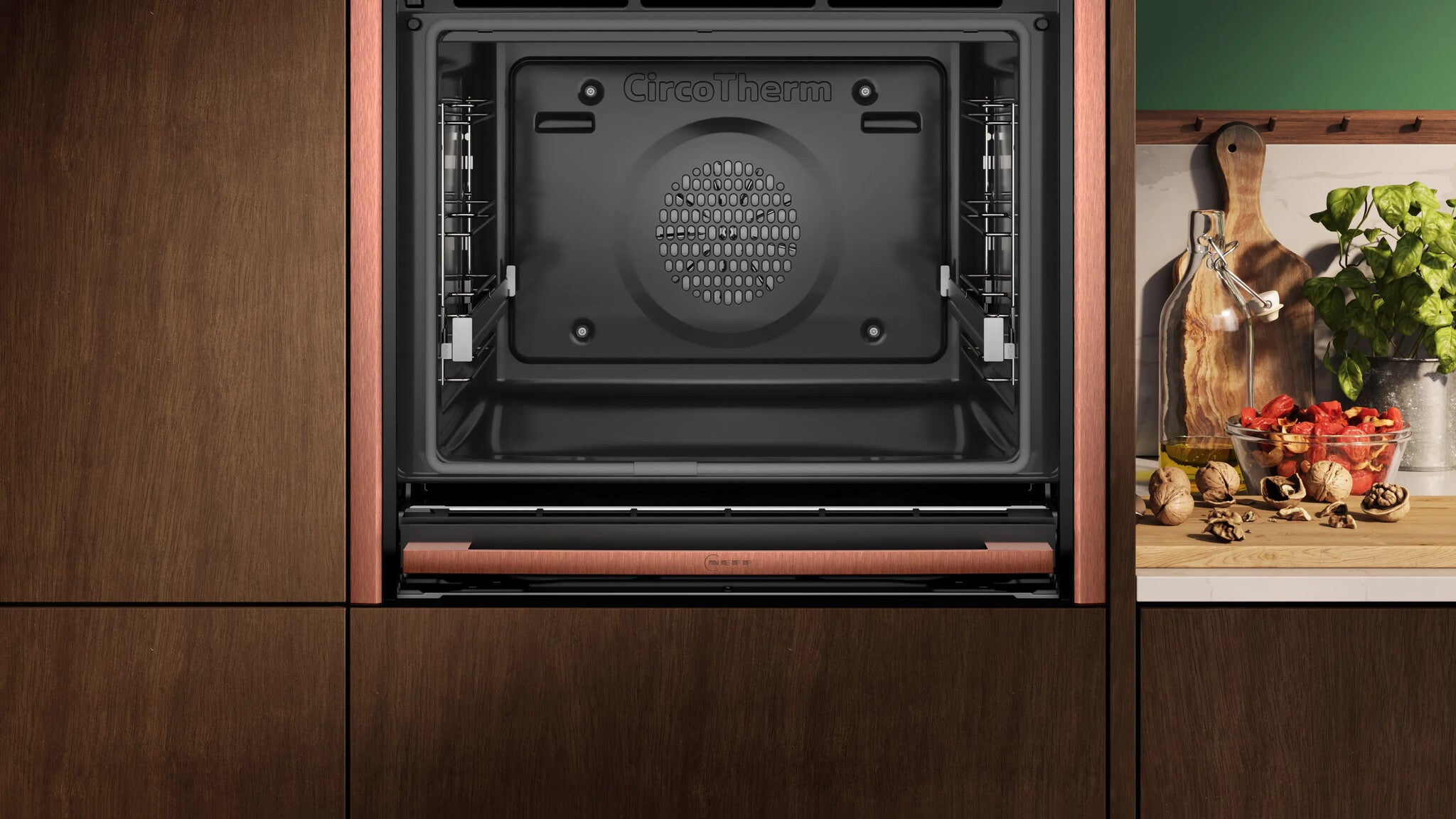 Neff N 90 B69VY7MY0 Backofen 71 l Bronze, Anthrazit, Schwarz, Silber
