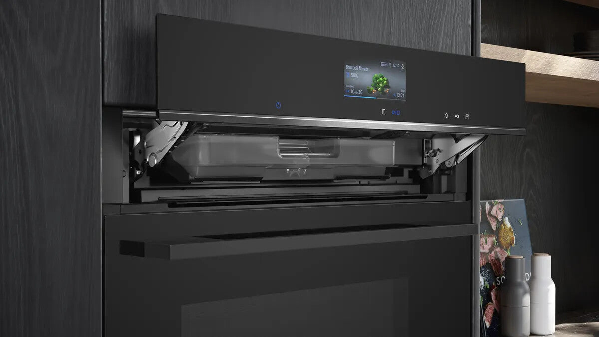 Siemens iQ700 HS736GDB1 Backofen 71 l 3600 W Schwarz