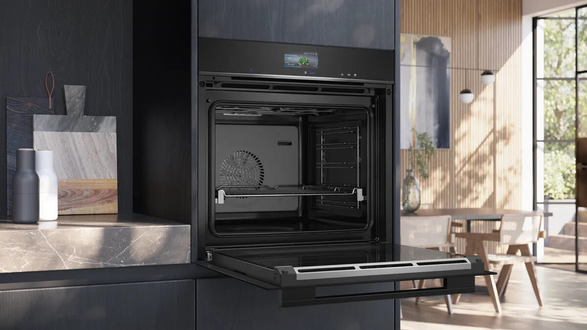Siemens iQ700 HS736GDB1 Backofen 71 l 3600 W Schwarz