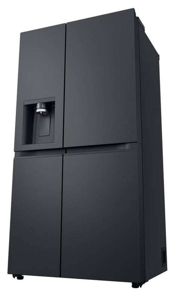 LG GSLE91EVAC Side-by-Side Kühlkombination Freistehend 628 l Schwarz