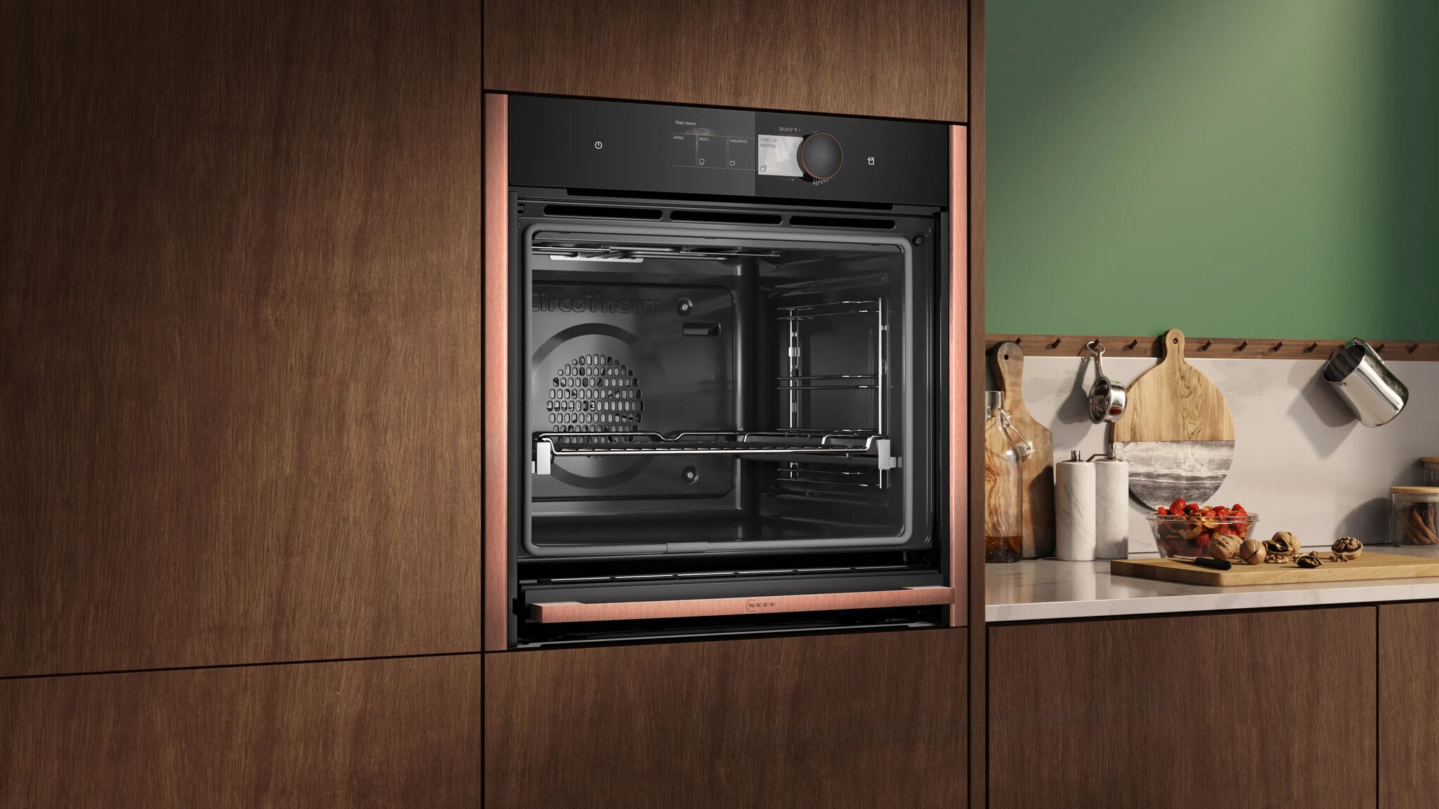Neff N 90 B69VY7MY0 Backofen 71 l Bronze, Anthrazit, Schwarz, Silber