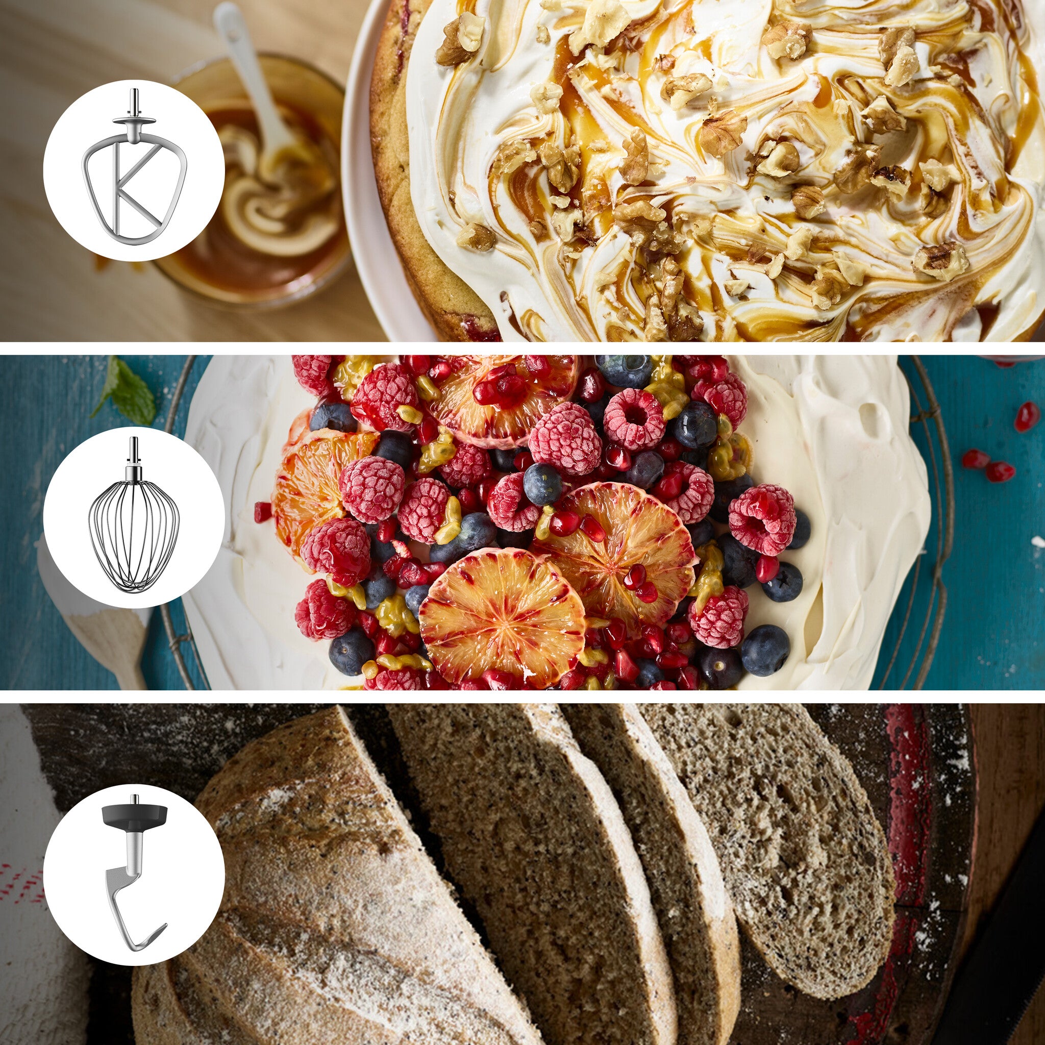 Kenwood Chef XL Standmixer 1200 W Silber