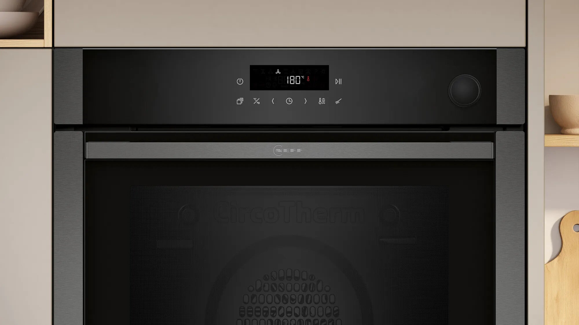 Neff N 50 B6AVJ7AG3 Backofen 71 l 3600 W Schwarz, Graphit