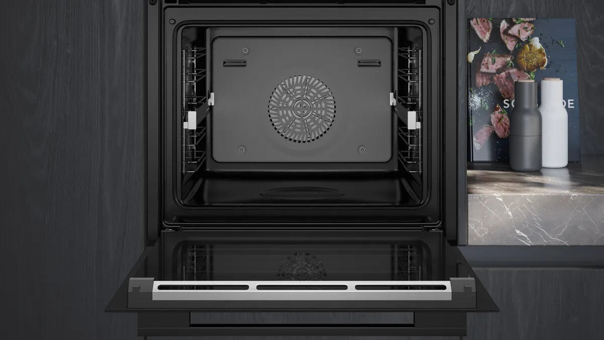 Siemens iQ700 HS736GDB1 Backofen 71 l 3600 W Schwarz