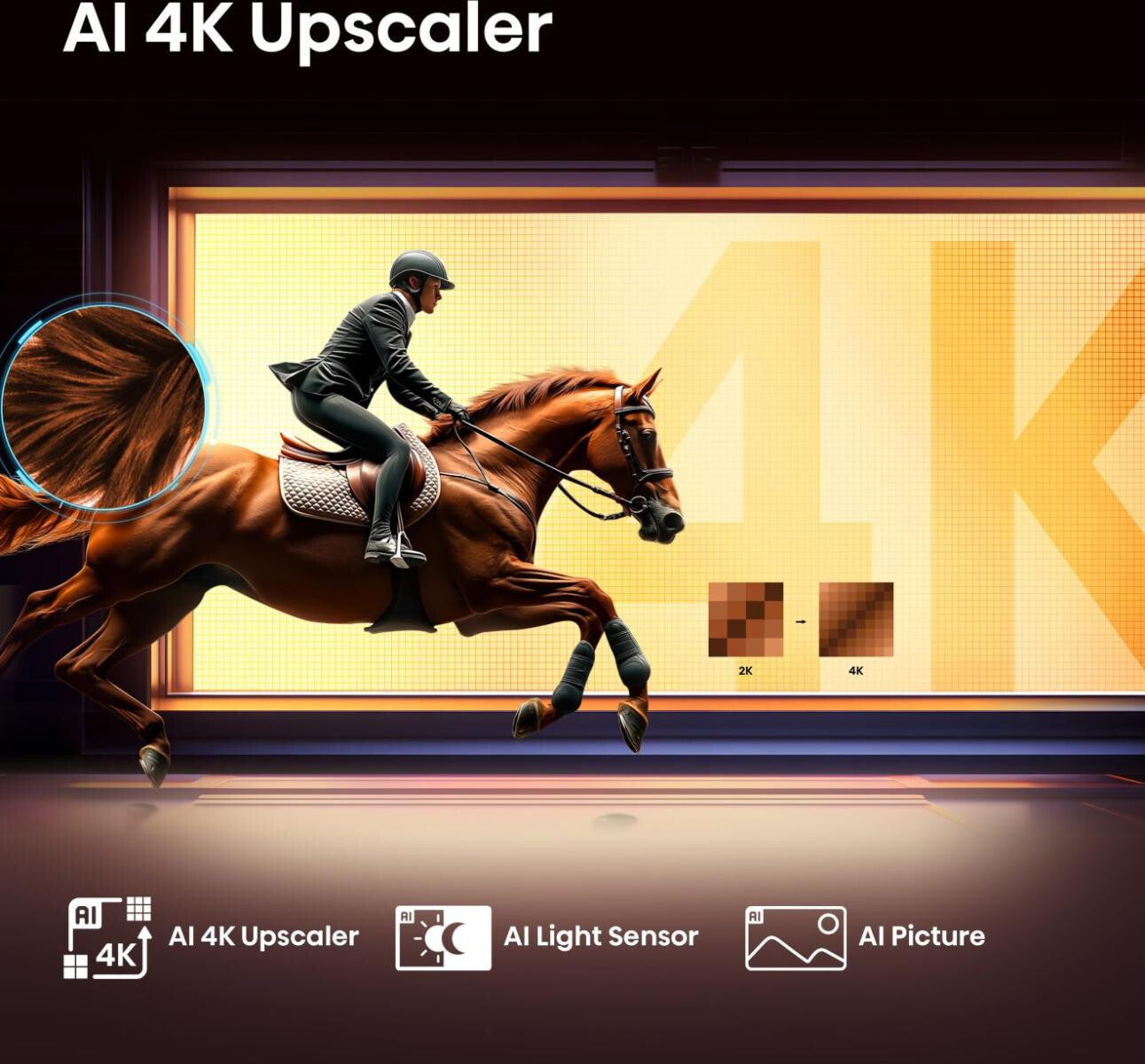 Hisense 43 '' E7Q | Hi-QLED Smart TV 4K 60 Hz