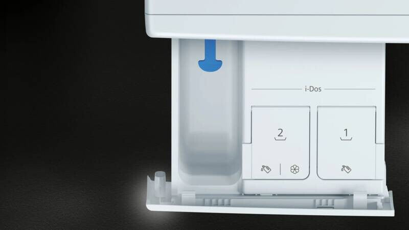 Siemens iQ700 WN54C2A40 Waschtrockner Freistehend Frontlader Weiß