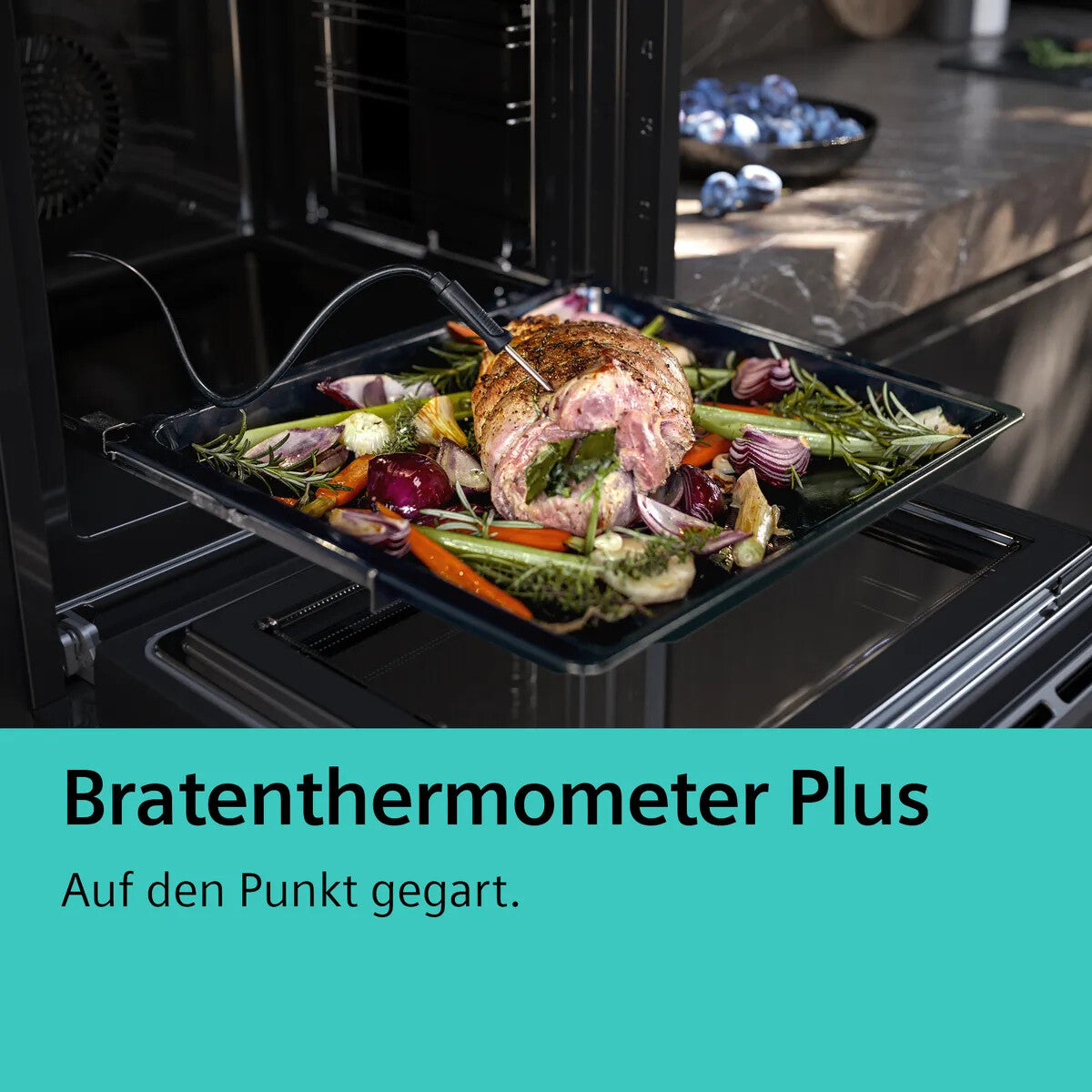 Siemens iQ700 HS736GDB1 Backofen 71 l 3600 W Schwarz