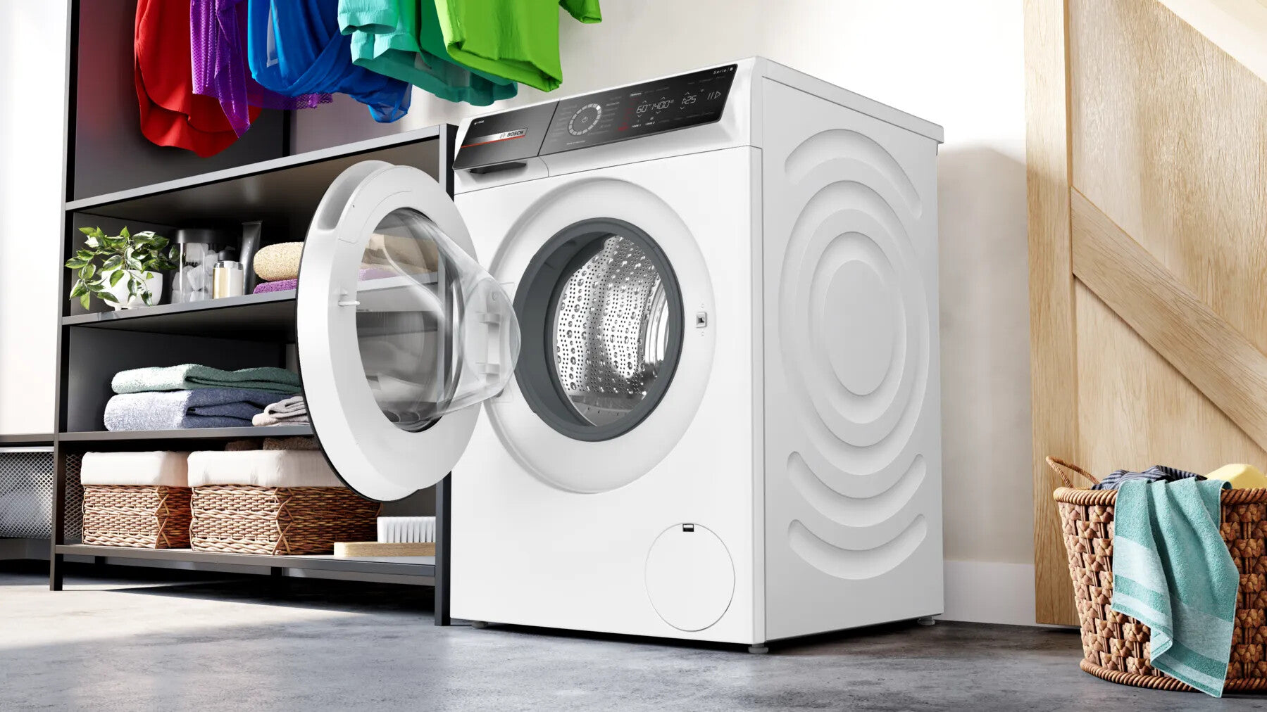 Bosch Serie 8 WGB244A40 washing machine Waschmaschine Frontlader 9 kg 1257 RPM Weiß