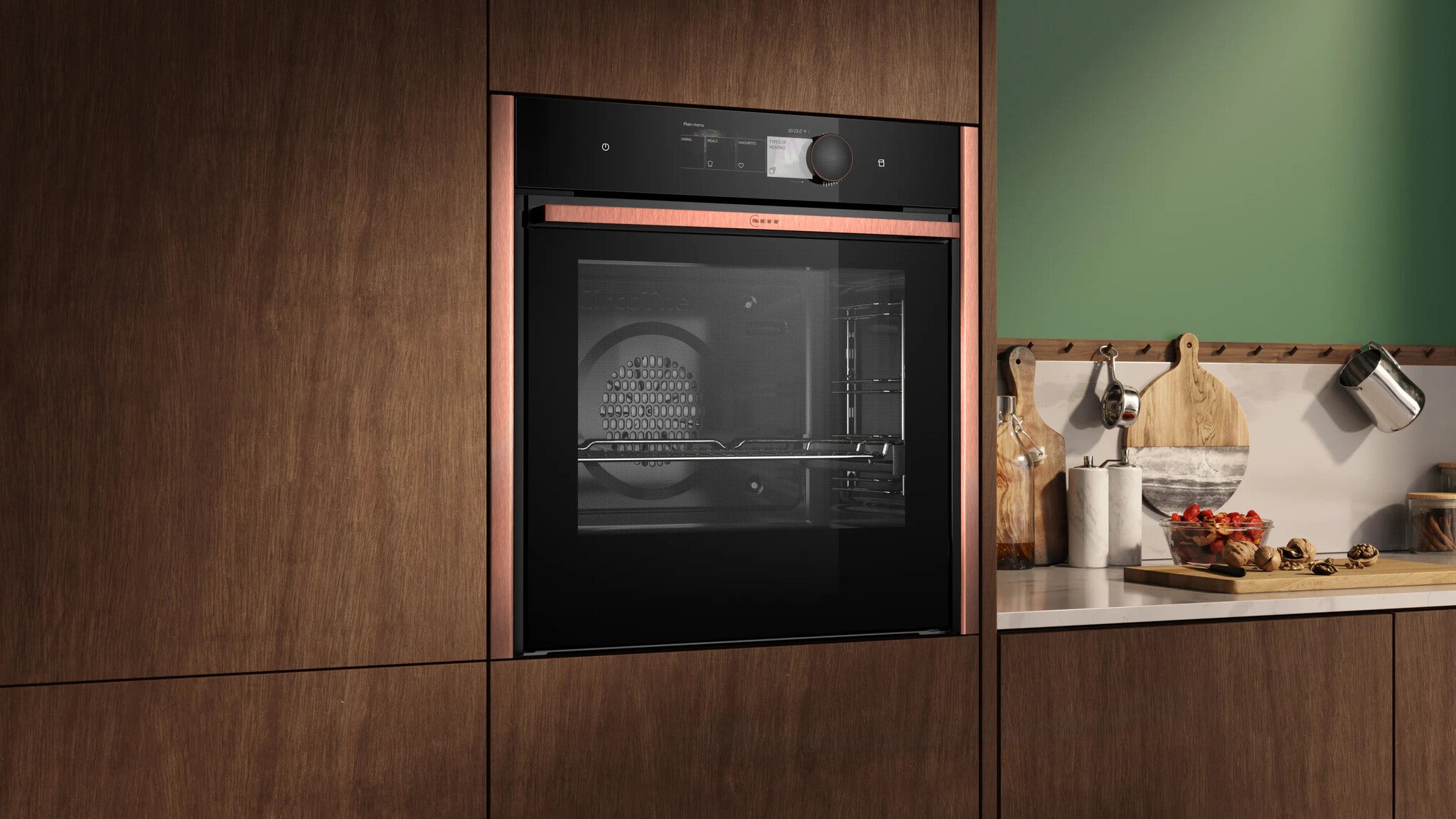 Neff N 90 B69VY7MY0 Backofen 71 l Bronze, Anthrazit, Schwarz, Silber