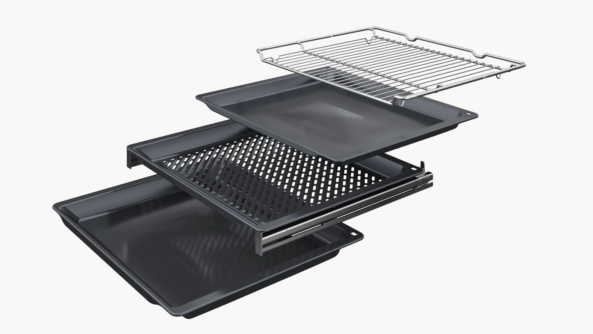 Bosch Serie 8 HBG778NB1 Backofen 71 l Schwarz