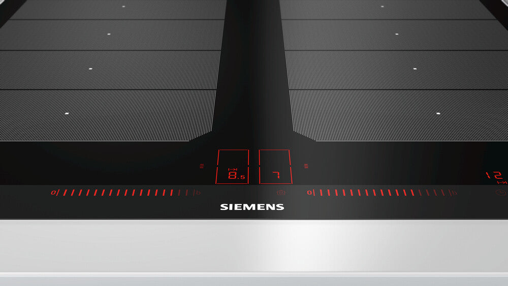 Siemens EX675LXC1E Kochfeld Schwarz, Edelstahl Integriert Zonen-Induktionskochfeld 4 Zone(n)