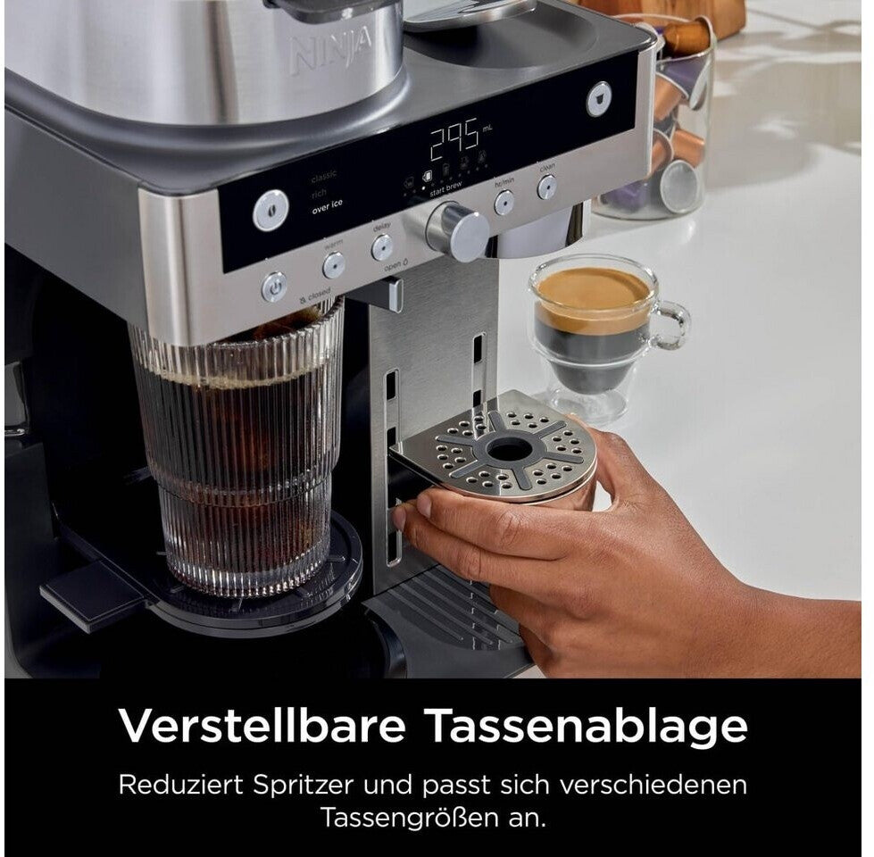 Ninja Elektro-Kleingeräte Kaffeezubereitung Kapselmaschinen CFN802EU Schwarz