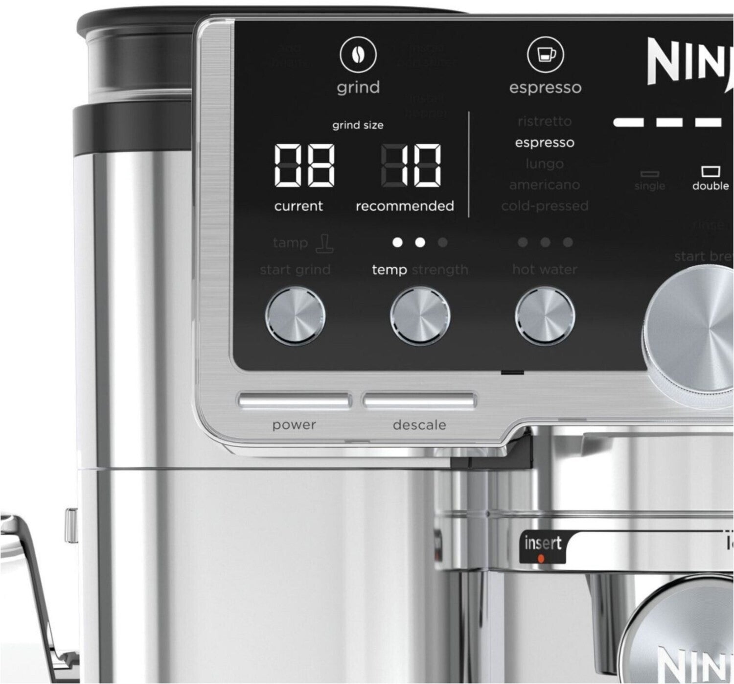 Ninja Elektro-Kleingeräte Kaffeezubereitung Espressomaschinen ES701EU Silber