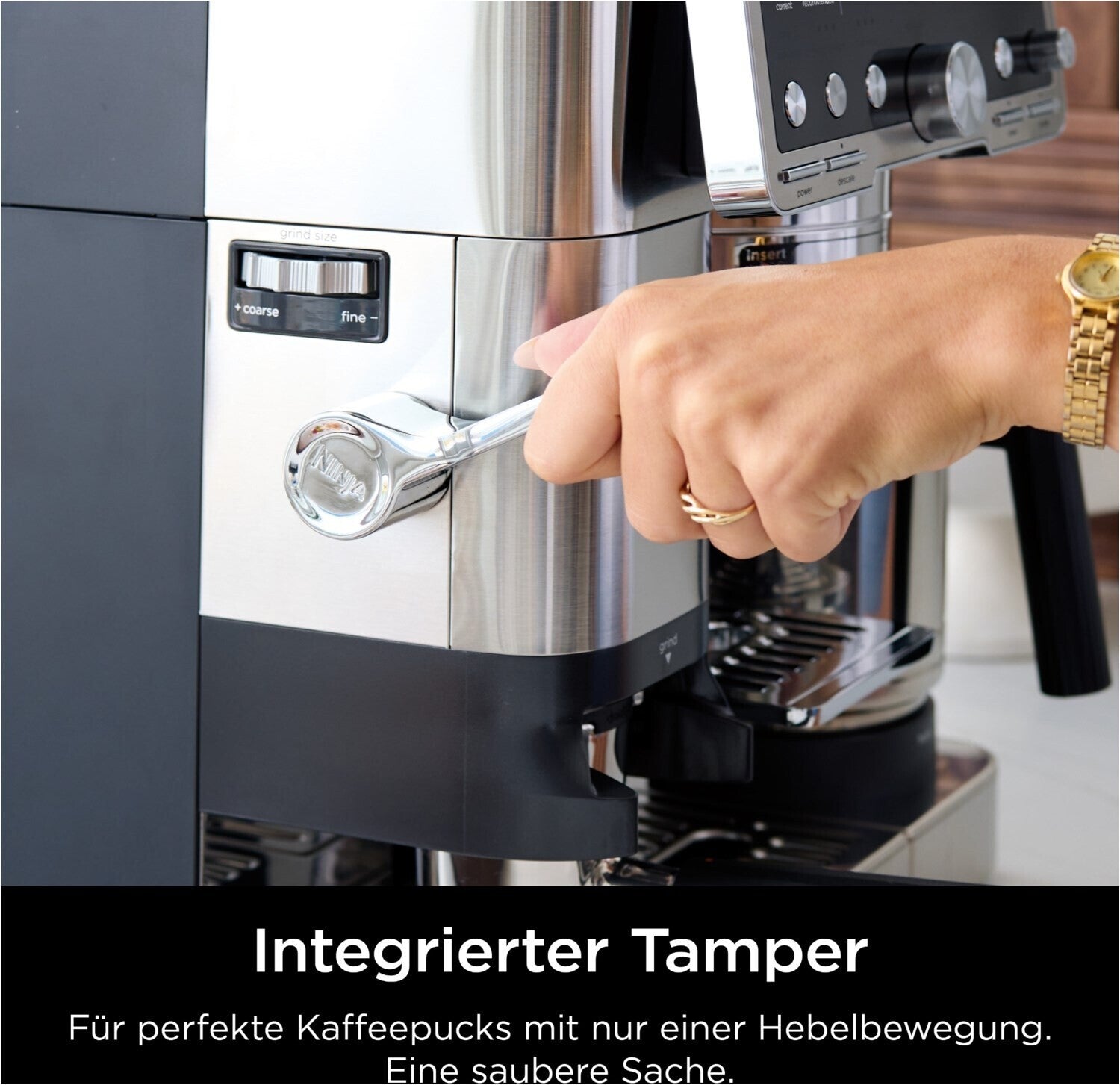 Ninja Elektro-Kleingeräte Kaffeezubereitung Espressomaschinen ES701EU Silber