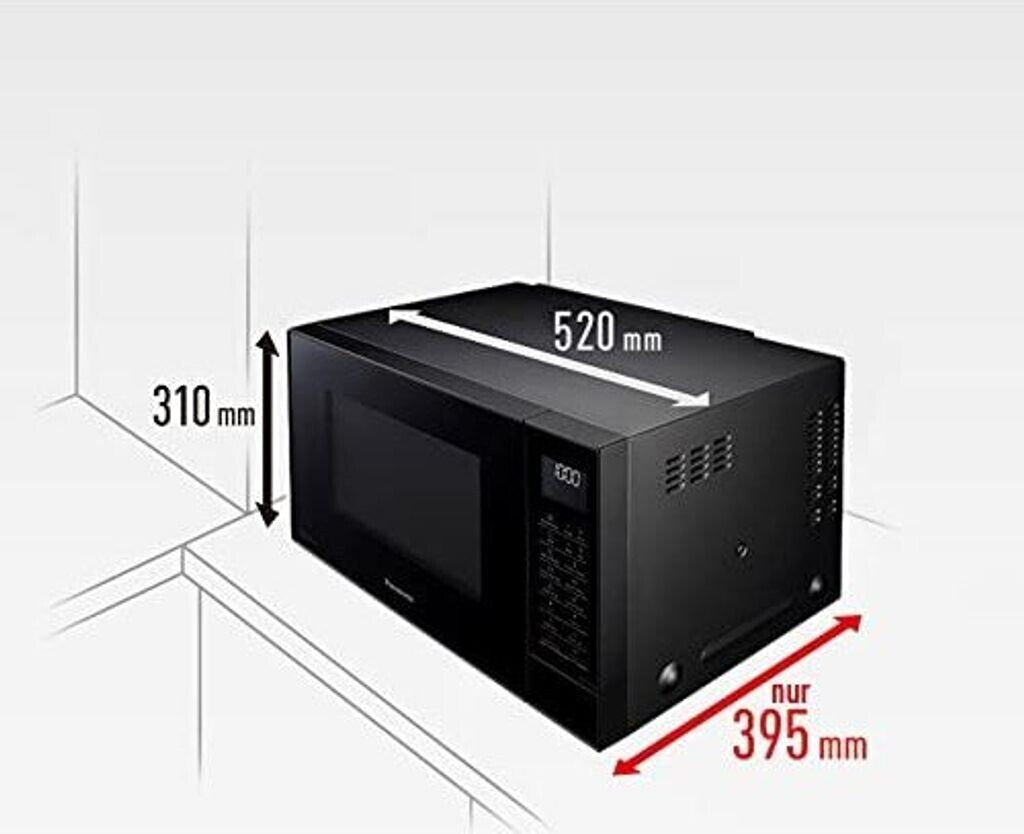 Panasonic Elektro-Kleingeräte Küchengeräte Mikrowellen NN-CT 56 Schwarz